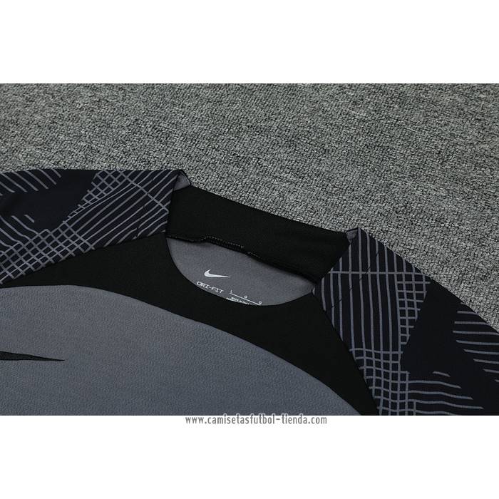 Chandal del Barcelona 2022 2023 Manga Corta Gris - Pantalon Corto